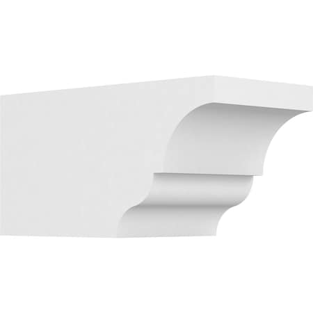 Ekena Millwork Standard Asheboro Architectural Grade PVC Rafter Tail, 6"W X 6"H X 12"L RFTP06X06X12ASH